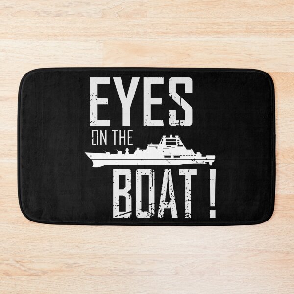 Item preview, Eyes on the boat! coast guard saying design designed and sold by Coasties.