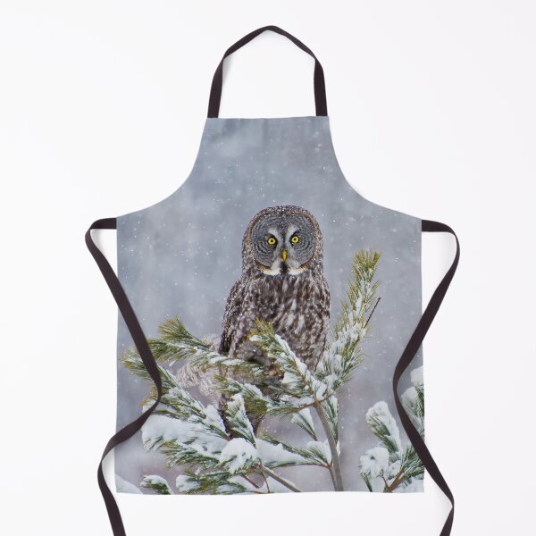 Item preview, Great Gray Tree Ornament designed and sold by Owl-Images.