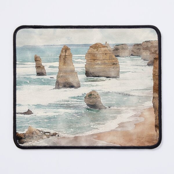 Item preview, The Apostles Watercolour designed and sold by ShailleMaille.