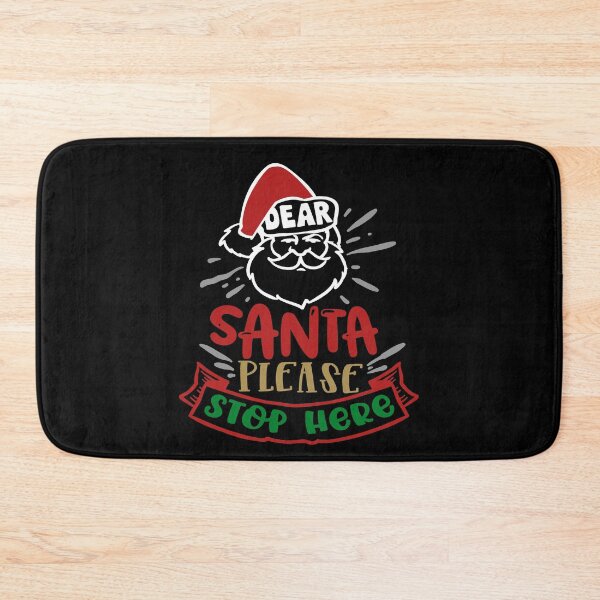 Item preview, Dear Santa Please Stop Here Funny Christmas Holiday designed and sold by CharJens.