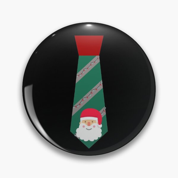 Item preview, Christmas Ugly Sweater Santa Xmas Lights Necktie designed and sold by SunfullyYours.