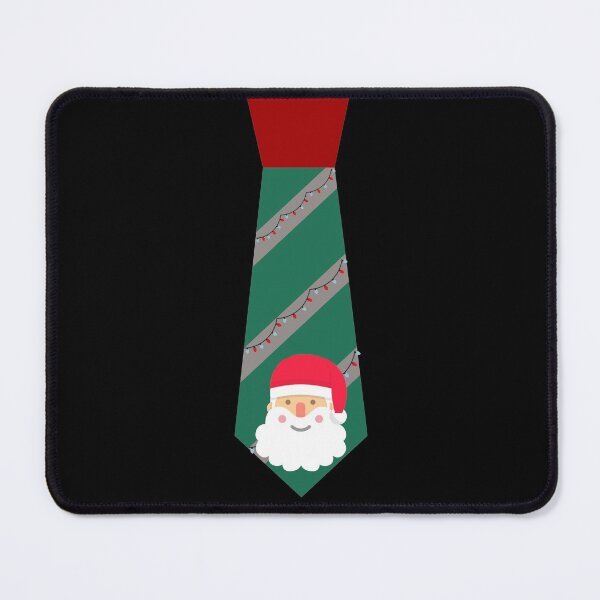 Item preview, Christmas Ugly Sweater Santa Xmas Lights Necktie designed and sold by SunfullyYours.
