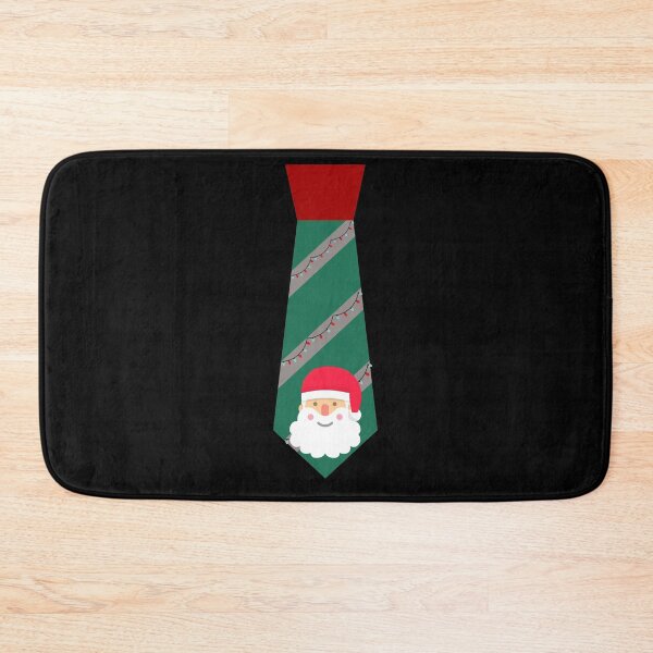 Item preview, Christmas Ugly Sweater Santa Xmas Lights Necktie designed and sold by SunfullyYours.