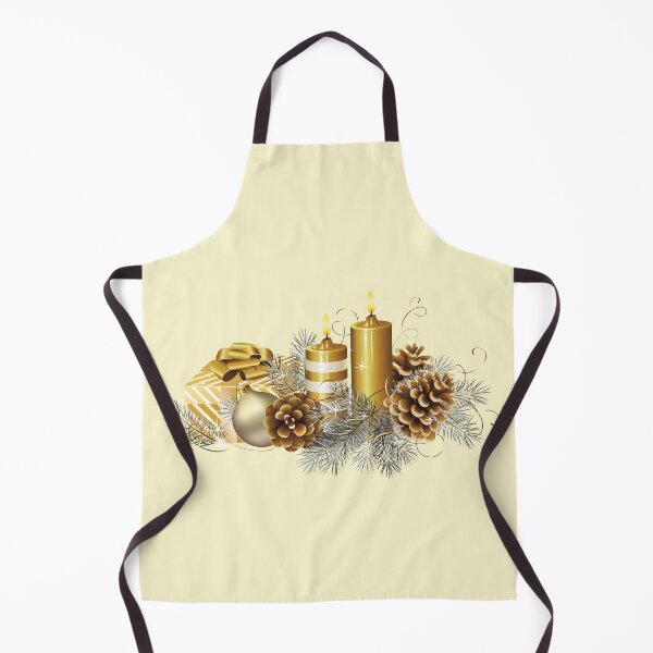 Item preview, Christmas Present at the Christmas Tree with Cones and Candles designed and sold by Phantasmal-2-do.
