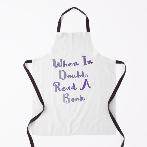 Item preview, WHEN IN DOUBT, READ A BOOK!! designed and sold by The Bookworm Store.