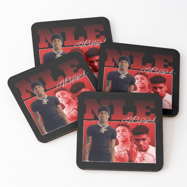 Item preview, NLE Choppa red graphic designed and sold by VintageLand-Co.