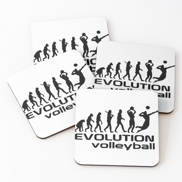 Item preview, Evolution of Volleyball Love Volleyball Born to play volleyball Forced to work Art Design Happy Apparel Essential Inspiration Joy Mood Funny designed and sold by DesignByHeartUK.