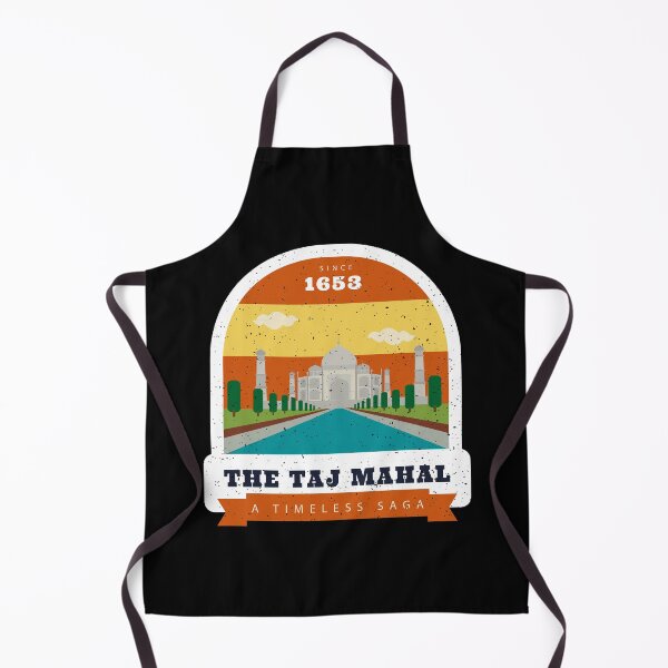 Item preview, The Taj Mahal A Timeless Saga 1653 Badge Print designed and sold by Parag's Travel Shop.
