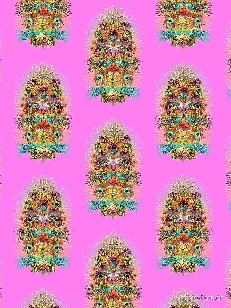 Thumbnail 3 of 3, Scarf, Life designed and sold by InfinitePathArt.