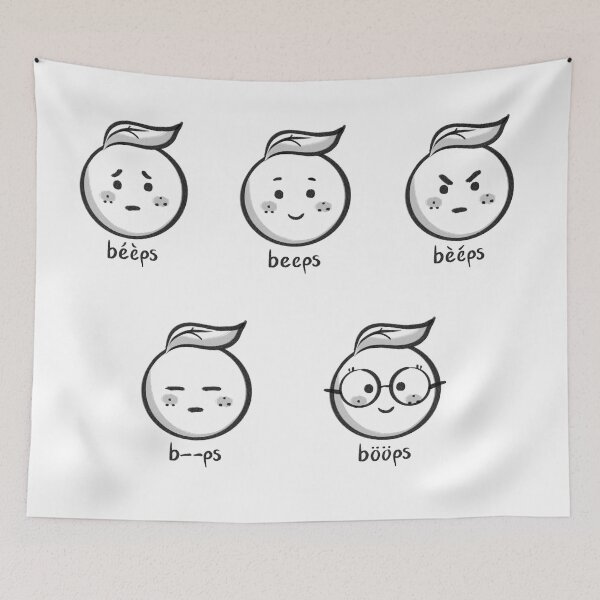 Item preview, Beeps and his cousins, all in one space! designed and sold by wetalkofdreams.