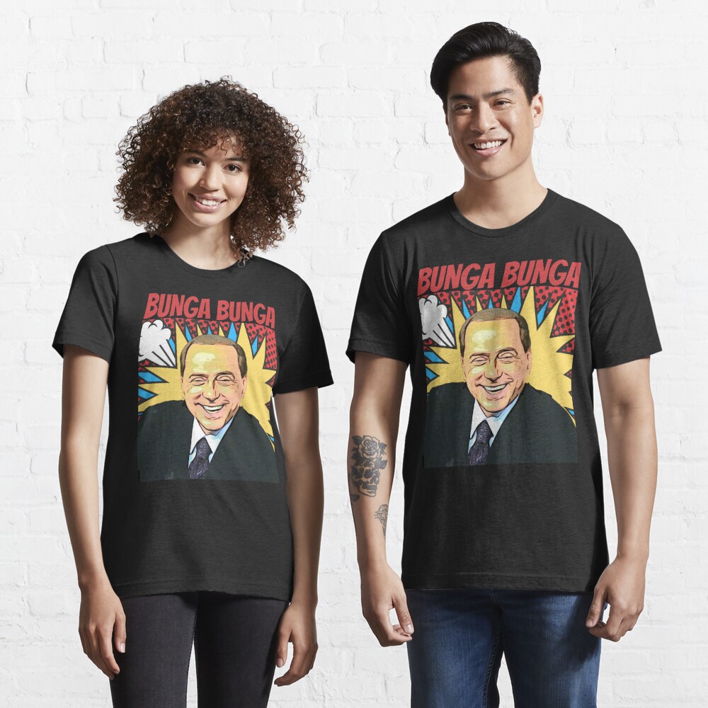 Discover Maglietta T-Shirt Politico Silvio Berlusconi Uomo Donna Bambini