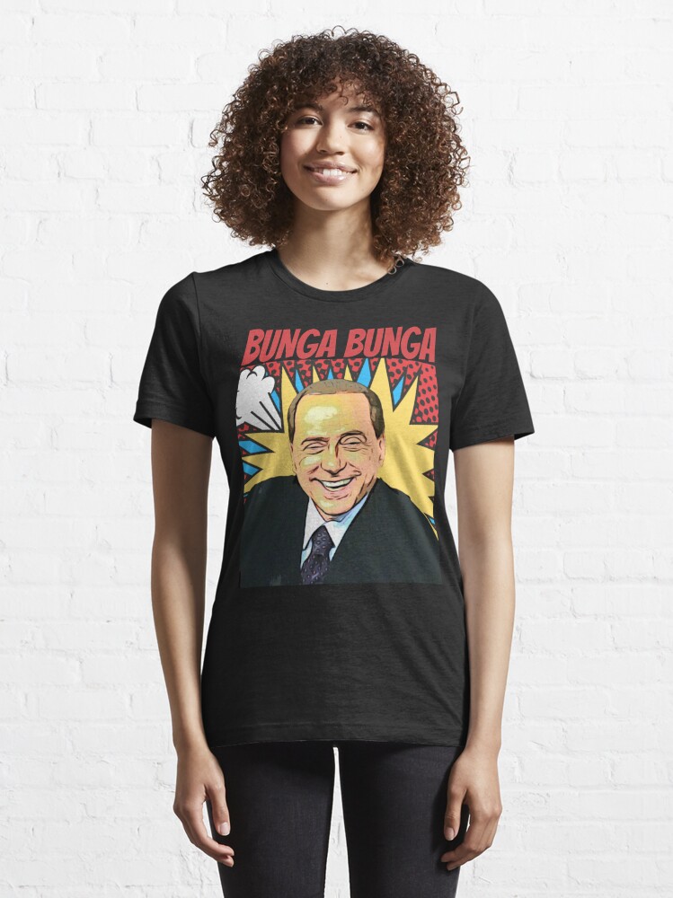 Discover Maglietta T-Shirt Politico Silvio Berlusconi Uomo Donna Bambini