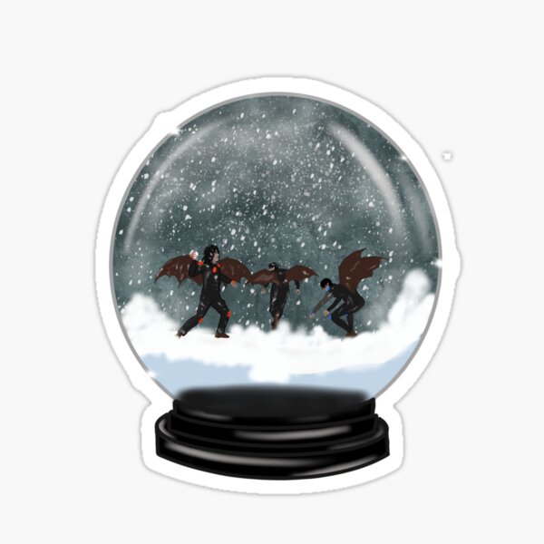 Item preview, Illyrian Bat Boy Snowball Fight designed and sold by brittofvelaris.