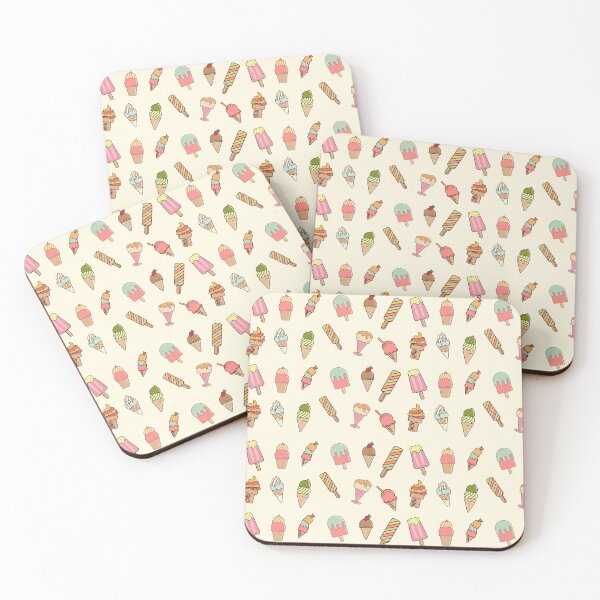 Item preview, Ice cream pattern designed and sold by citrinesparkles.