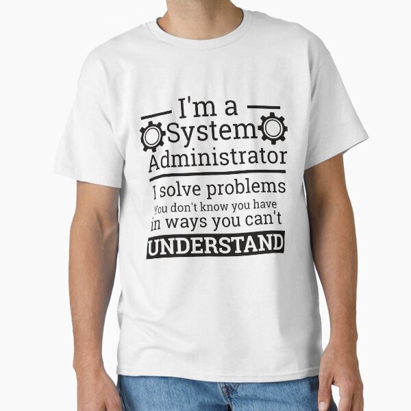 Item preview, "System Admin | Admin" designed and sold by MPS-Designs.