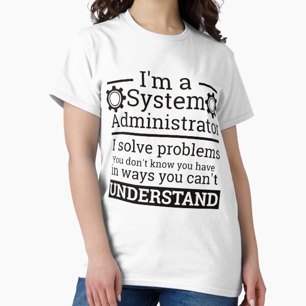 Item preview, "System Admin | Admin" designed and sold by MPS-Designs.