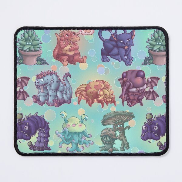 Item preview, Dungeons and Dragons Cute Monster Pattern designed and sold by ianablakeman.