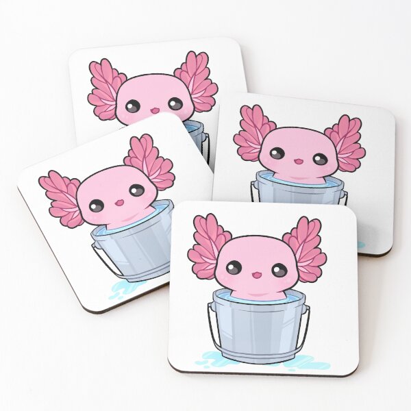 Item preview, Minecraft axolotl in a bucket designed and sold by Avi3te.
