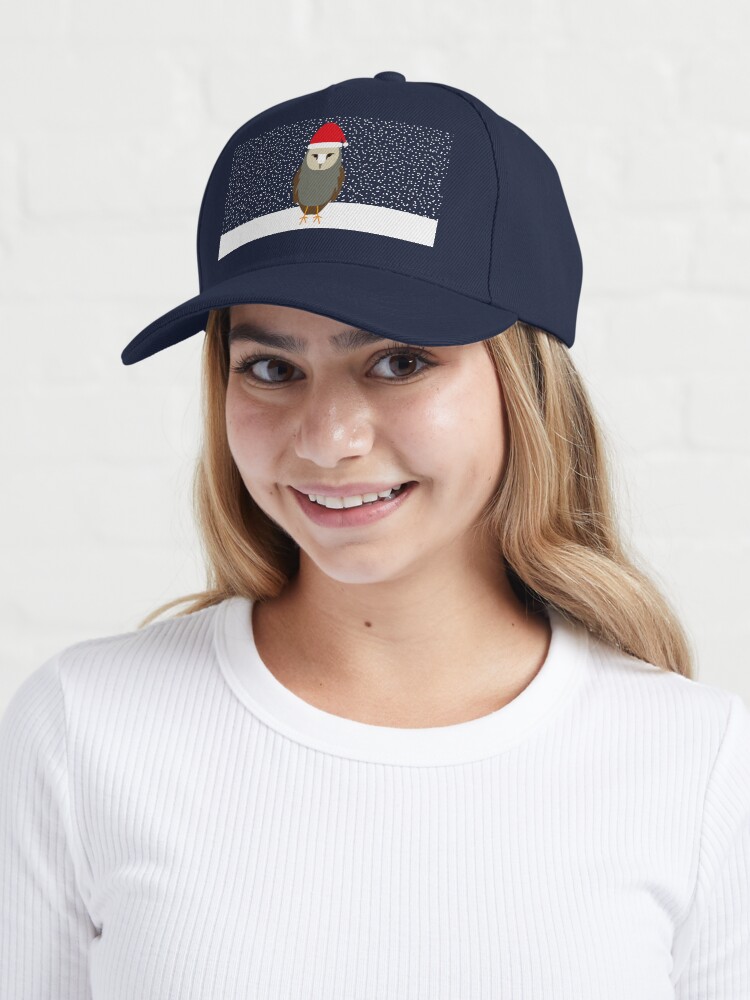 Alternate view of NDVH Christmas Owl Cap