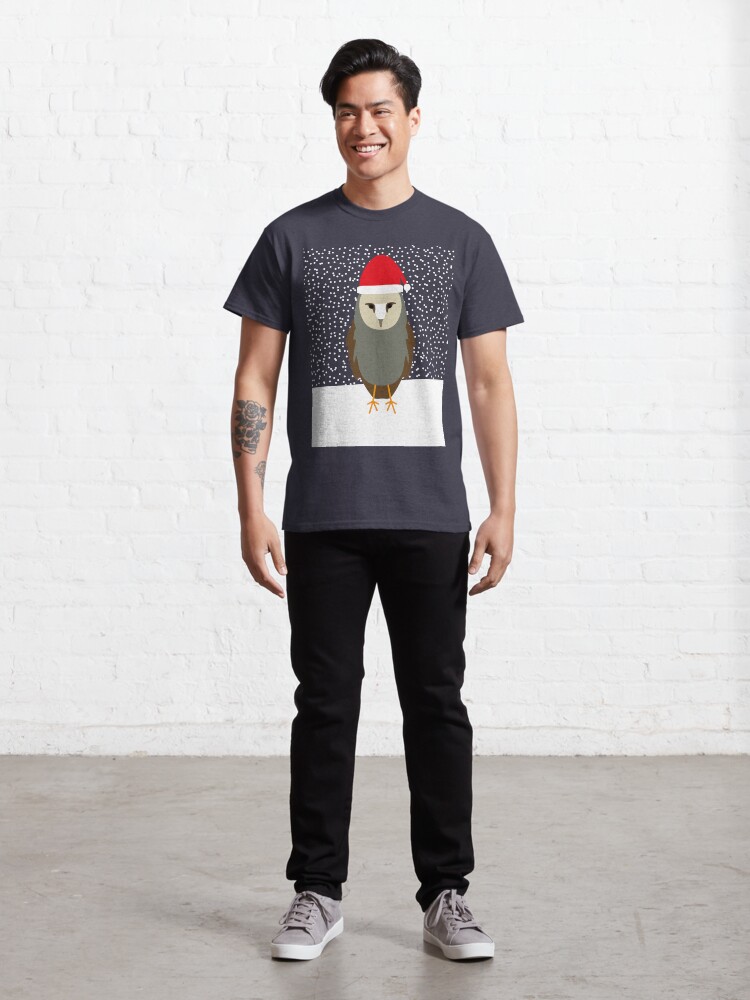 Alternate view of NDVH Christmas Owl Classic T-Shirt