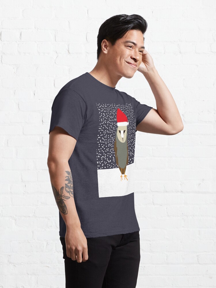 Alternate view of NDVH Christmas Owl Classic T-Shirt