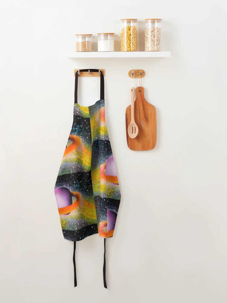 Thumbnail 4 of 6, Apron, Distant  designed and sold by InfinitePathArt.