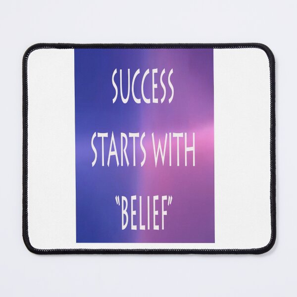 Item preview, SUCCESS STARTS WITH BELIEF designed and sold by CUTESTUFFnow.