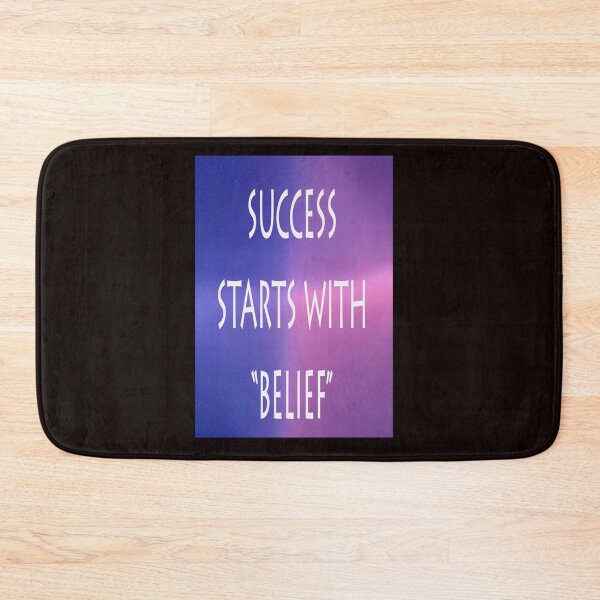 Item preview, SUCCESS STARTS WITH BELIEF designed and sold by CUTESTUFFnow.