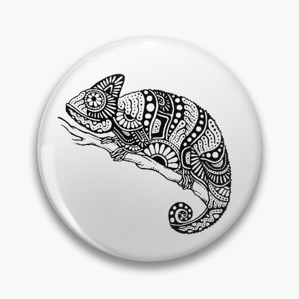 Item preview, Chameleon patterned designed and sold by Hanley Watimar.