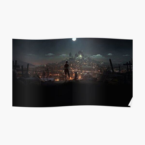LoL Arkaner Jinx und Vi Poster