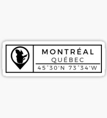 Montreal Sticker