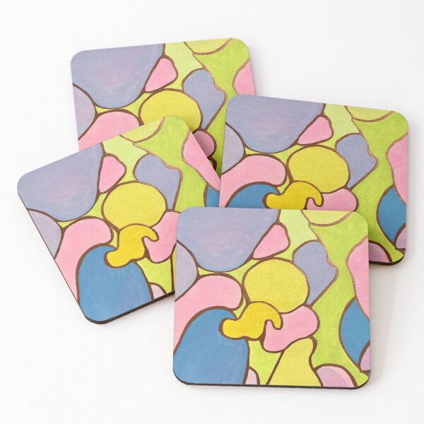 Item preview, 54. Orchidea Gold soft pink abstract lines, Veera Zukova, Ylitornio, Galleria Arté designed and sold by Veera Zukova.