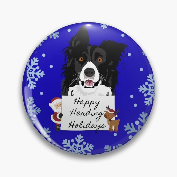 Item preview, Happy Herding Dog Holidays Christmas Gifts designed and sold by Willyboy16.