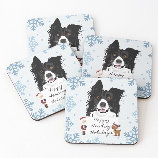 Item preview, Happy Herding Dog Holidays Christmas Gifts designed and sold by Willyboy16.