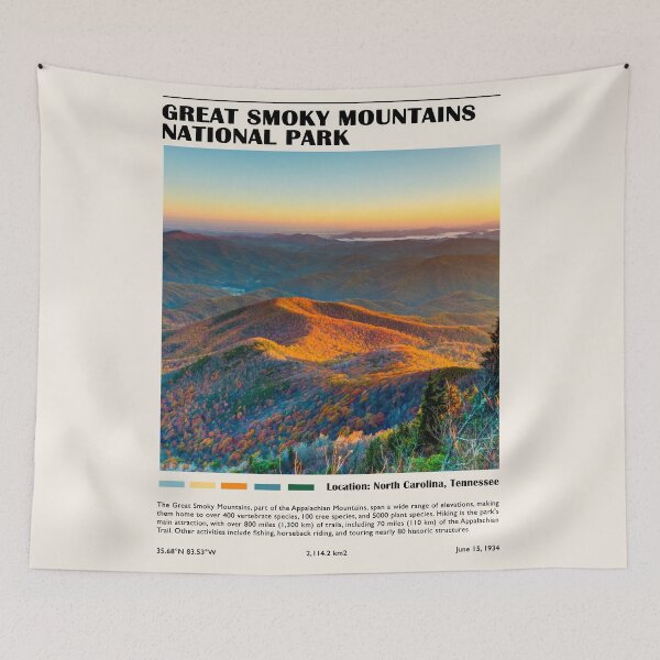 Item preview, Great Smoky Mountains national park designed and sold by JoshuaDarbon94.