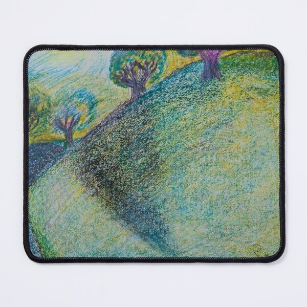 Item preview, Mystical, dreamy hilly landscape designed and sold by Rebekah Gavra.