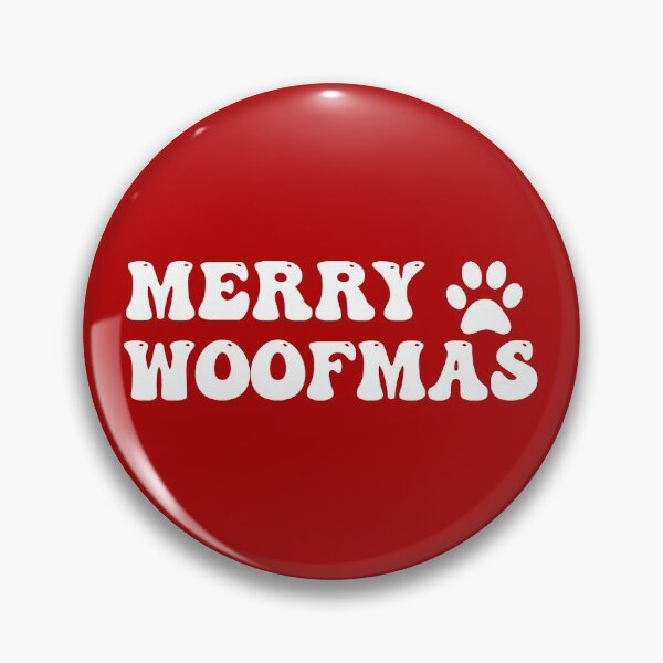 Item preview, Merry Woofmas Fun Dog Lover Christmas Slogan designed and sold by TrulyEpoque.