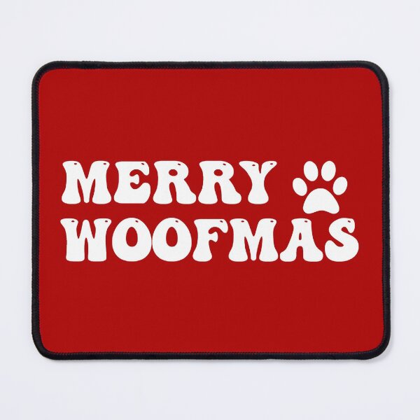 Item preview, Merry Woofmas Fun Dog Lover Christmas Slogan designed and sold by TrulyEpoque.