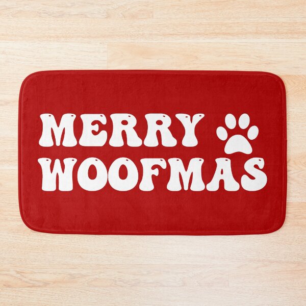 Item preview, Merry Woofmas Fun Dog Lover Christmas Slogan designed and sold by TrulyEpoque.