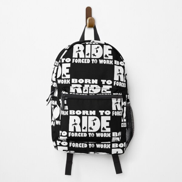Item preview, Born to Ride Forced To Work Evolution of Horse Riding Vaulting Gift Premium Apparel Funny Holiday Xmas designed and sold by DesignByHeartUK.