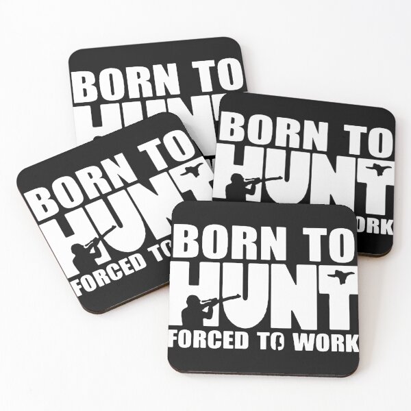 Item preview, Loving Hunting Born To Hunt Forced to Work Evolution of Hunter Only Talent Hunting Funny Hunt Gift Premium Apparel Funny Holiday Xmas designed and sold by DesignByHeartUK.