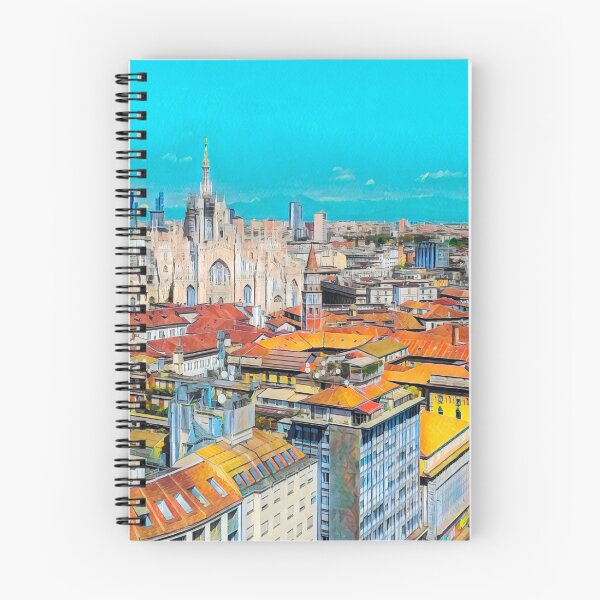 Item preview, Milan Skyline designed and sold by Sofia-Draws.