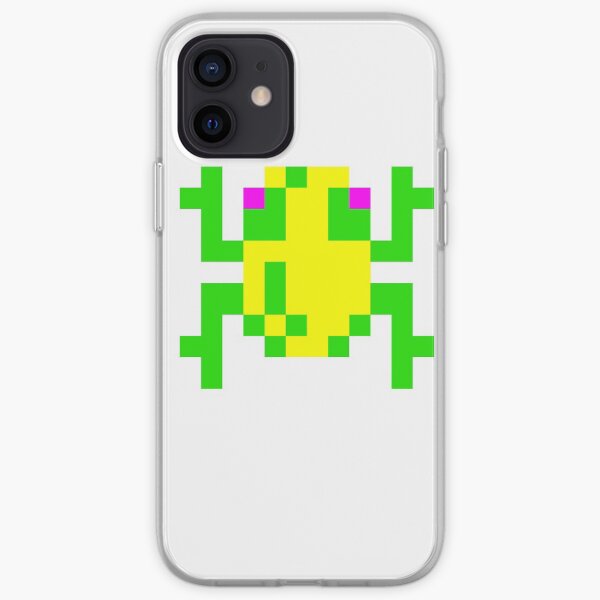 Frogger Frog White iPhone Soft, Snap or Tough Case