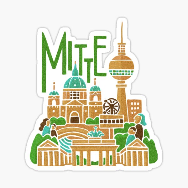 Mitte Sticker