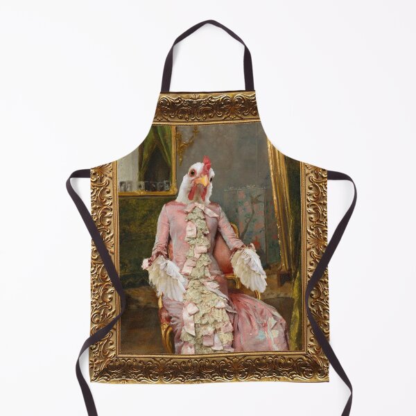Item preview, Miss Henwendoyln, Portrait in The Parlor designed and sold by MuseumOfFineArtChickens GiftShop.