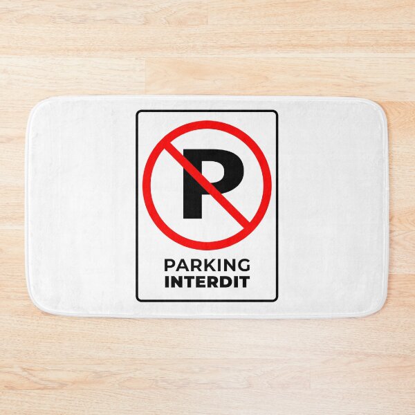 Item preview, Parking interdit (no parking here in french) designed and sold by LewisRichie.