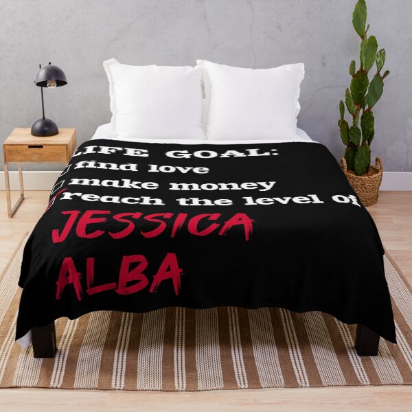 Item preview, Life goal - Jessica Alba designed and sold by 2Girls1Shirt.