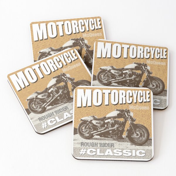 Item preview, Classic Motorcycle_1 designed and sold by LanrivArtStudio.