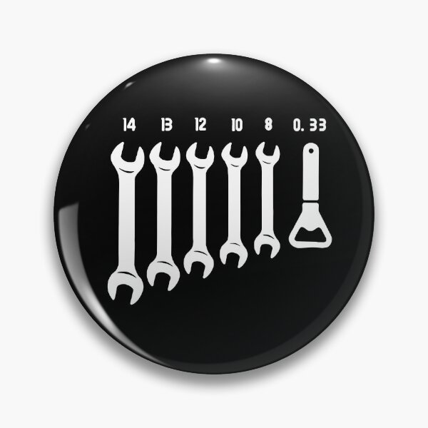 Item preview, Funny Spanner Open end wrench beer opener 0.33 Gift Premium Apparel Funny Holiday Xmas designed and sold by DesignByHeartUK.