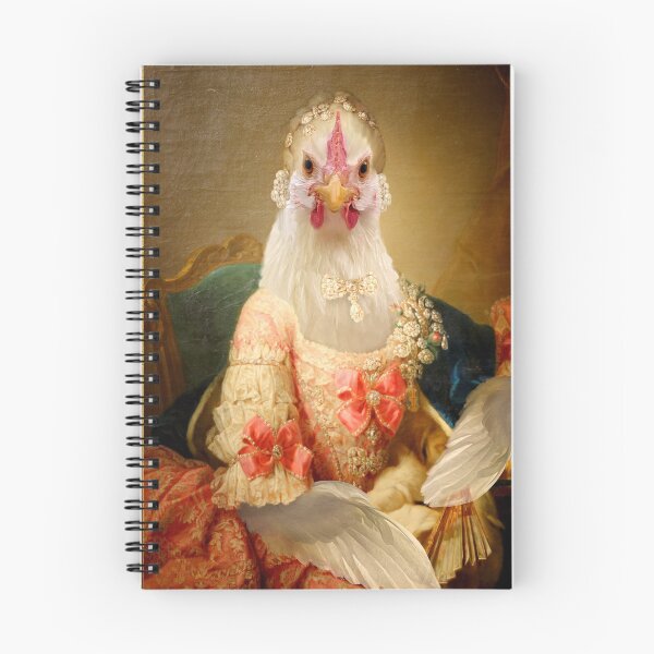 Item preview, Marie-Christine de Hensbourg Quiche Lorraine, aka "Froo Froo" designed and sold by MuseumOfFineArtChickens GiftShop.